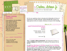 Tablet Screenshot of four-loisirs.cadeau-artisans.fr
