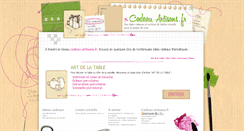 Desktop Screenshot of cadeau-artisans.fr